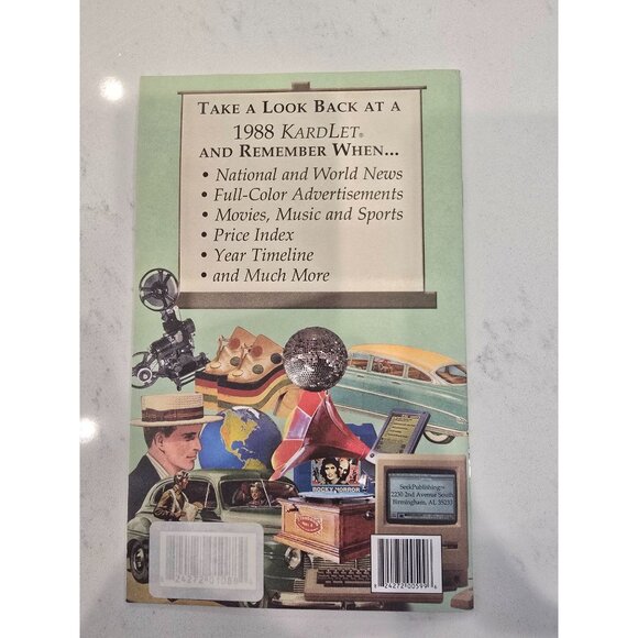 1988 Remember When KardLet Nostalgic Booklet Full-Color Ads Music Movies History - Picture 2 of 2